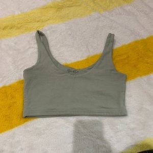 John Galt Green Lydia Tank Top